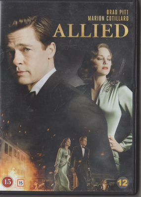 ALLIED [DVD] Brad Pitt Marion Cotillard
