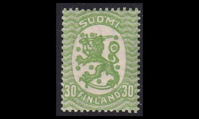 114AW1 ** M-17 30p A W1 (1925)