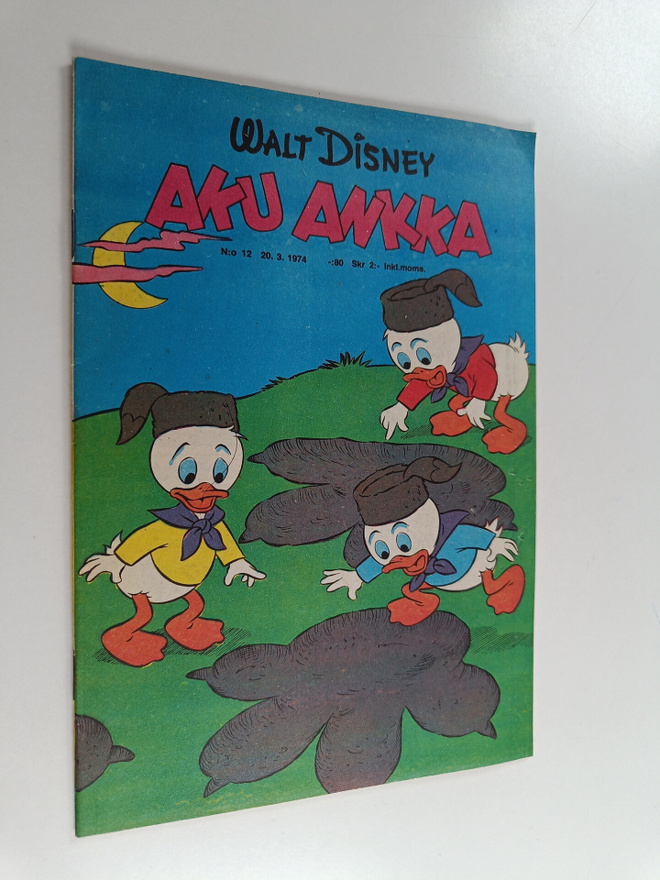Walt Disney : Aku Ankka 12/1974