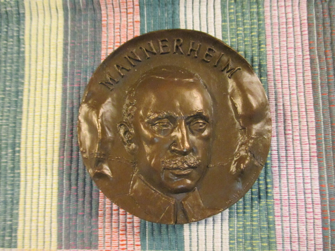 C.G. Mannerheim mitali / Eila Hiltunen 1967.
