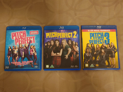 Pitch Perfect 1-3 (3 elokuvaa) (Blu-ray)