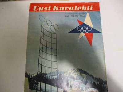 UUSI KUVALEHTI 8 1960