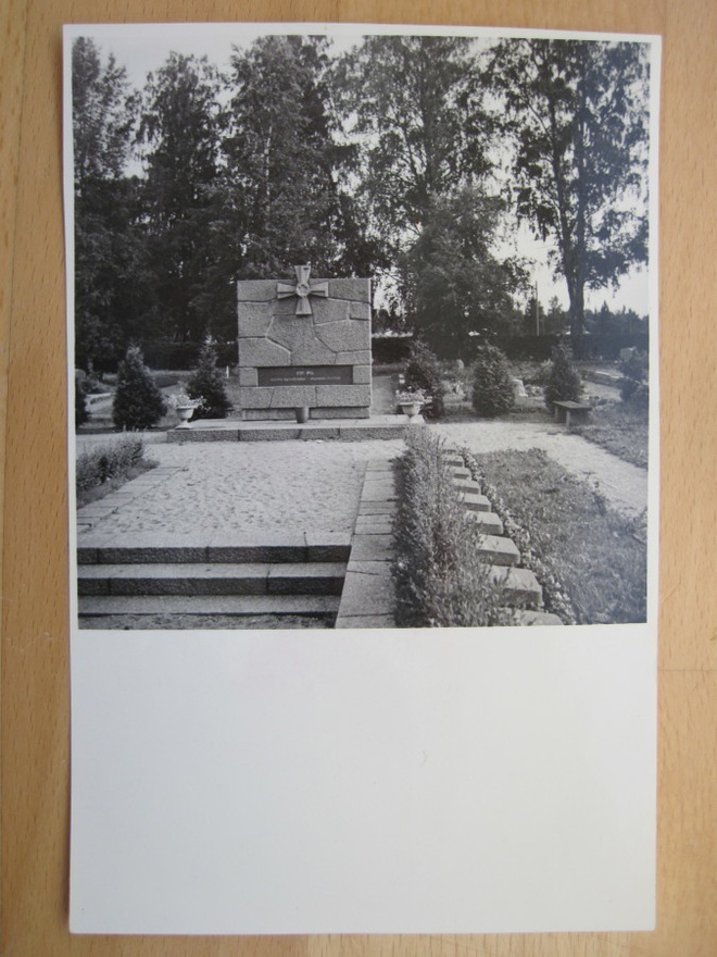 VANHA Valokuva Sankarihaudat Vanaja 1940-l