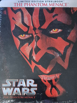 Star Wars: Pimeä uhka (1999) Limited Steelbook  -Blu-Ray