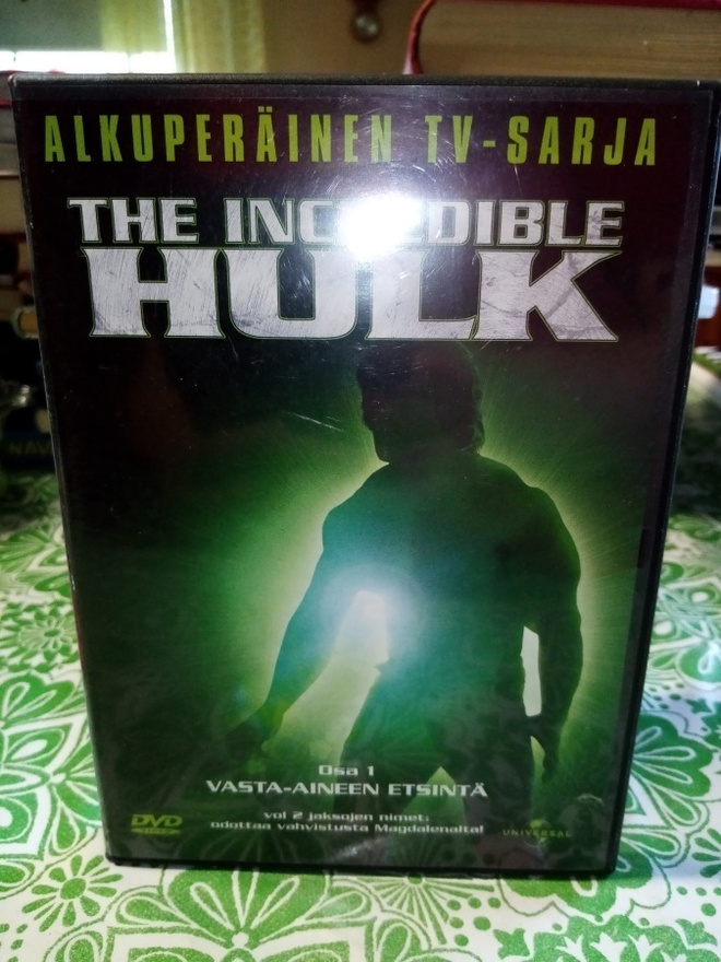 DVD THE INCREDIBLE HULK ALKUPERÄINEN TV-SARJA