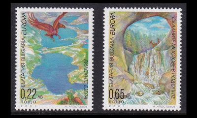 Bulgaria 4512-3 ** Europa vesi (2001)