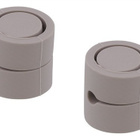 GATHER, kaapelinlajittelija magneeteilla, 2kpl, harmaa UUSI - pikkukuva 2