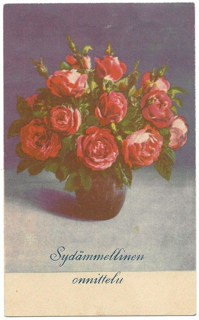 C. Gilbert Onnittelukortti (1933) BK 5/10