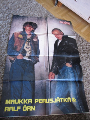 MAUKKA PERUSJÄTKÄ & RALF ÖRN - suosikki juliste