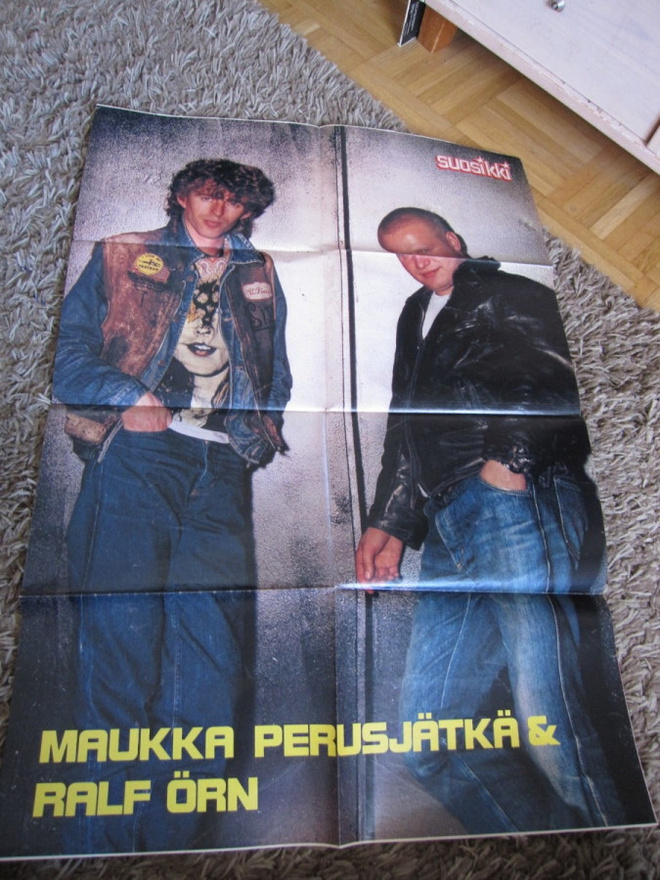 MAUKKA PERUSJÄTKÄ & RALF ÖRN - suosikki juliste