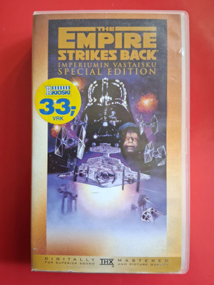 Star Wars - Imperiumin vastaisku VHS