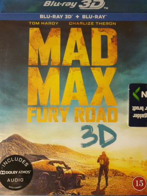 Mad Max fury road Blu-ray 3D + Blu-ray