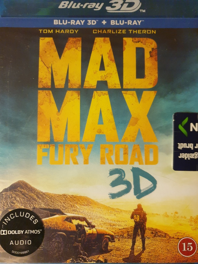 Mad Max fury road Blu-ray 3D + Blu-ray