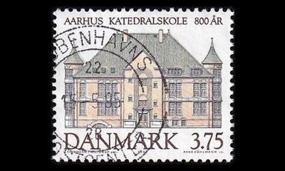 Tanska 1094 o Aarhusin katedraalikoulu 800v (1995)