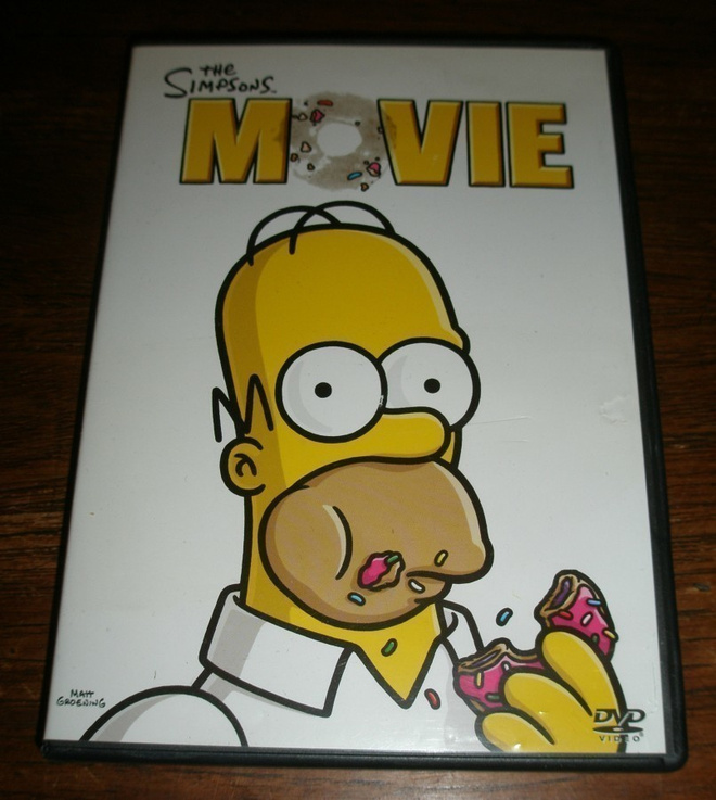 The Simpsons Movie DVD : teksti suomi