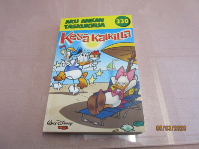 Aku Ankan taskukirja 330: Kesä kaikilla 1.p *