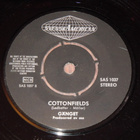 7" GÄNGET - Cottonfields - single 1970 country rock EX - pikkukuva 1