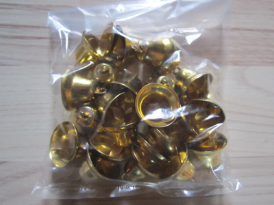 Joulukello, metallinen, 25 kappaletta, uusia