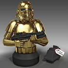 STAR WARS GENTLE GIANT GOLD STORMTROOP  - HEAD HUNTER STORE. - pikkukuva 1
