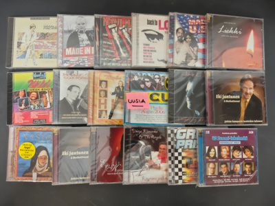 CD-levyjä uusia
