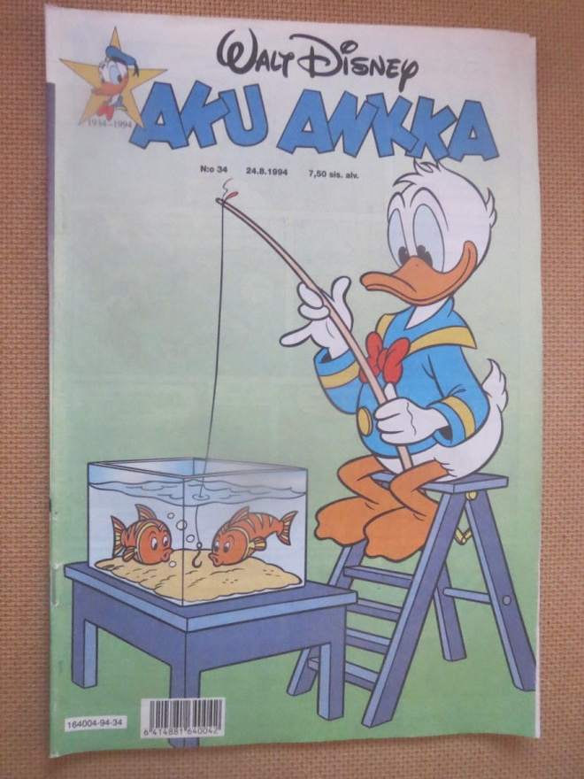 Aku Ankka # 34/1994