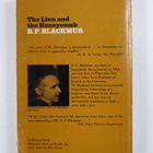 R. P. Blackmur : The lion and the honeycomb : essays in s... - pikkukuva 2