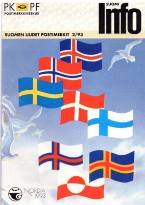 Postimerkkikeskus - SUOMEN UUDET POSTIMERKIT 2/1993 (esite)
