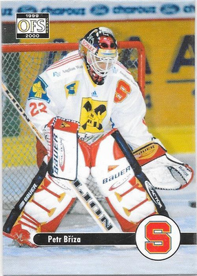 1999-00 OFS #4 Petr Briza Sparta Praha ex- Lukko MV