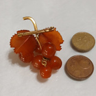 Vintage meripihka rintakoru, solki Amber itämeren Meripihka - pikkukuva 4
