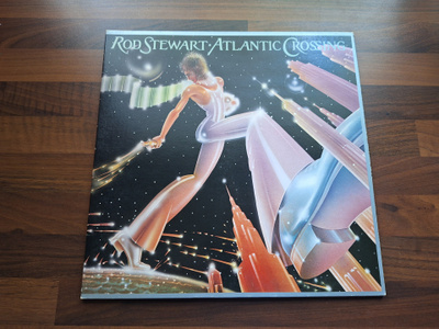 ROD STEWART - ATLANTIC CROSSING . LP