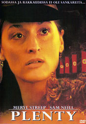 Plenty (Meryl Streep, Sam Neill) DVD