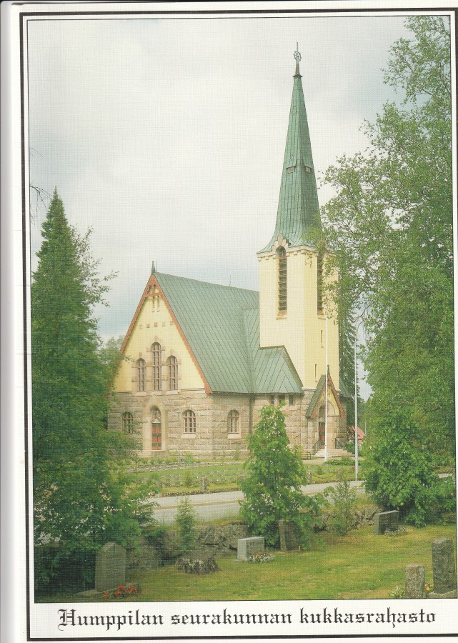 KIRKKOKORTTI - HUMPPILAN KIRKKO - 2