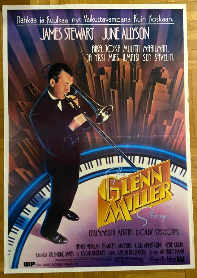 Vanha elokuvajuliste: Glenn Miller Story