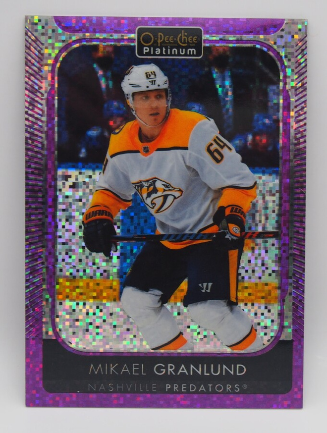 2021-22 OPC Platinum Violet pixels Mikael Granlund /299