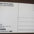 Laura Voutilainen signeerattu postikortti - pikkukuva 2
