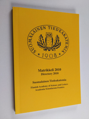 Suomalainen tiedeakatemia : Matrikkeli 2010