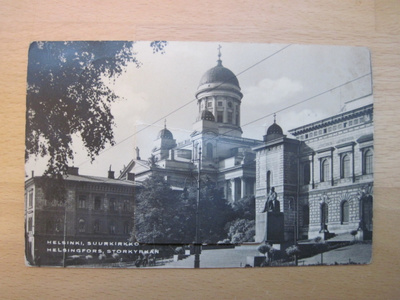 VANHA Postikortti Helsinki 1933 Kuvahaitari