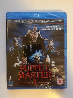 Puppetmaster 4 (BLU-RAY + DVD) [1993] (88Films) UUSI