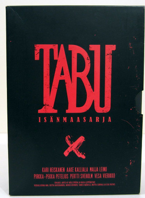 TABU Isänmaasarja osat 1-3 boksi.