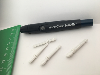 lansettikynä Accu-Chek Softclix