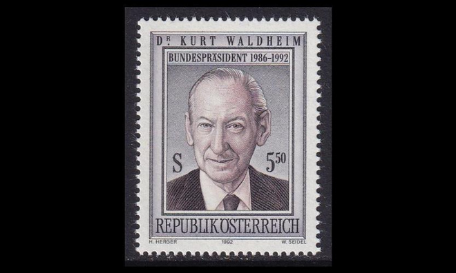 Itävalta 2072 ** Liittopresidentti Kurt Waldheim (1992)