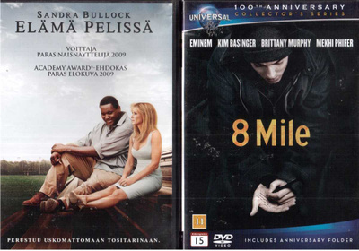 2 KPL DVD ELOKUVIA