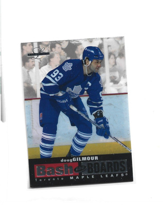 D GILMOUR - BASH the BOARDS -1996-97 LEAF LIMITED 1223/3500