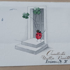 Leppäkerttu tuo neliapilat Uutena Vuotena, p. 1939 - pikkukuva 1