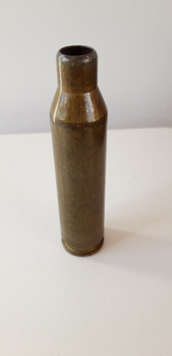 Vanha konekiväärin patruuna hylsy 12,7 x 108 mm