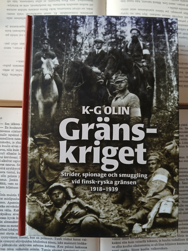 K-G Olin - Gränskriget (inbunden bok)