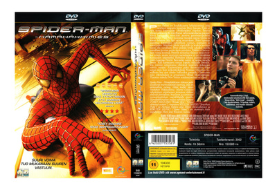 SPIDER-MAN - HÄMÄHÄKKIMIES DVD (2002) - ILMAINEN TOIMITUS