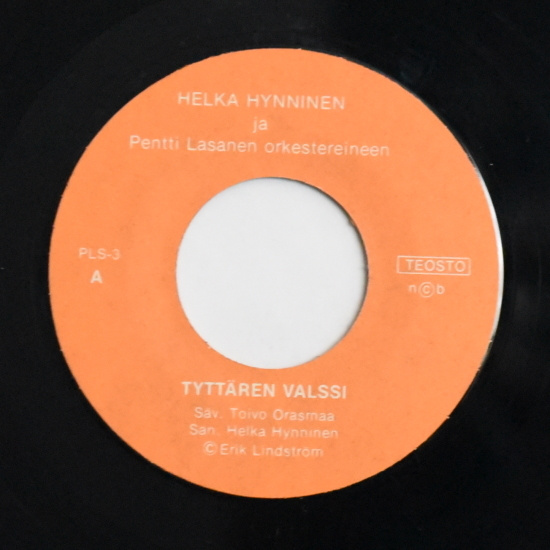 Single: Hynninen, Helka - Tyttären valssi / Kerro terveiset