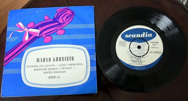 Mauno Kuusisto EP Elämäni On Lauluni