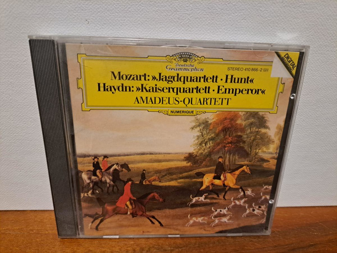 Mozart:Jagdquartett/Haydn:Kaiserq-Amadeus-Quartett CD